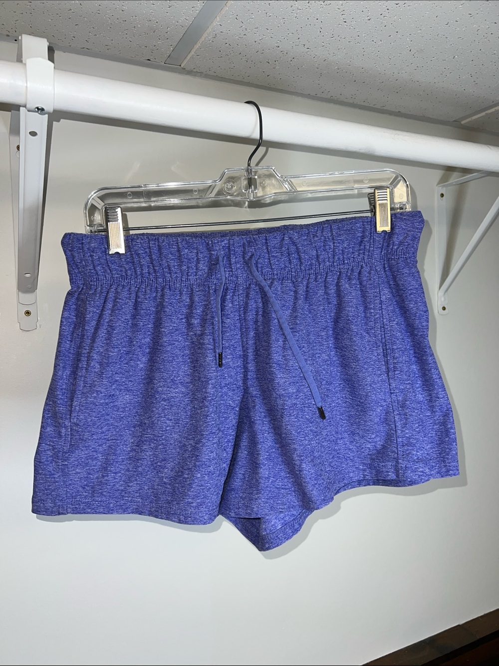 Athletic Works‎ Purple Women's Drawstring Athletic Shorts- M